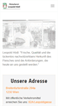 Mobile Screenshot of hoedl-fleisch.at